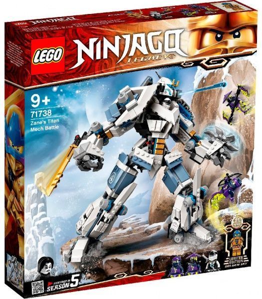 Конструктор LEGO Ninjago Битва робота-титана Зейна 71738