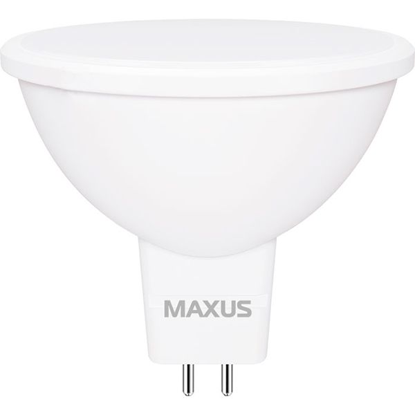 Лампа светодиодная Maxus 5 Вт MR16 матовая GU5.3 220 В 4100 К 1-LED-712 