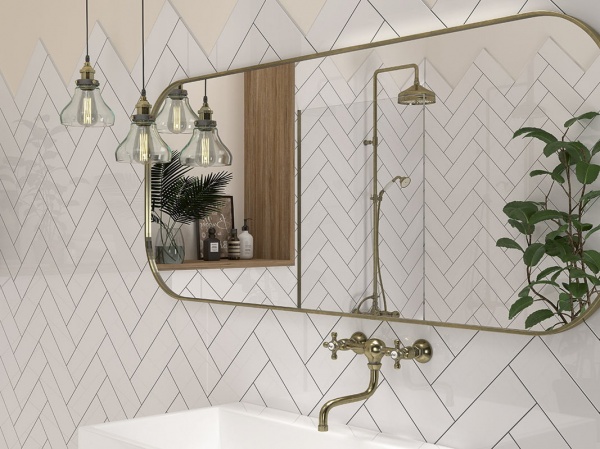 Плитка Mainzu Solid Liso Blanco Mate (Mate Neutro) 10x30 