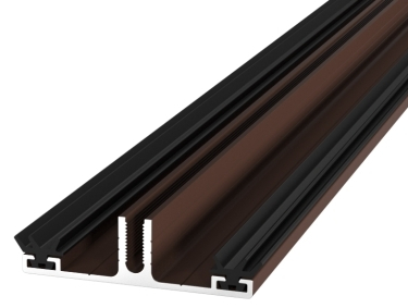 Профіль з'єднувальний АЛЮПРО база (АПБ) 55х16мм x 3,05м коричневий 