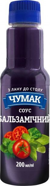 Соус Чумак Бальзамічний ПЕТ 200 мл