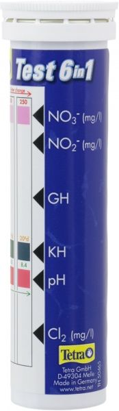 Набор тестов Tetra Test 6 in 1