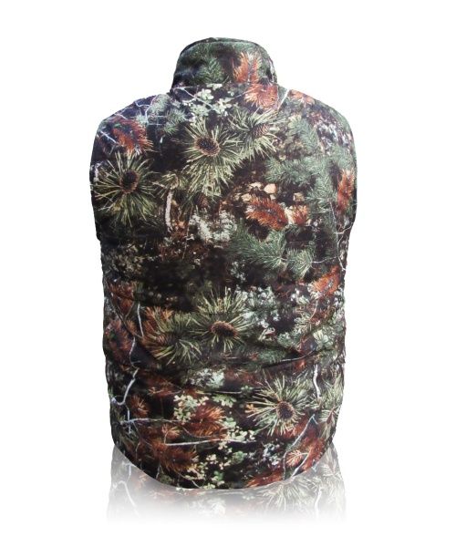 Жилет для рыбалки и охоты 1991 ТМ односторонний 54/3 34123-9-6-06-54-3 XXL хвоя