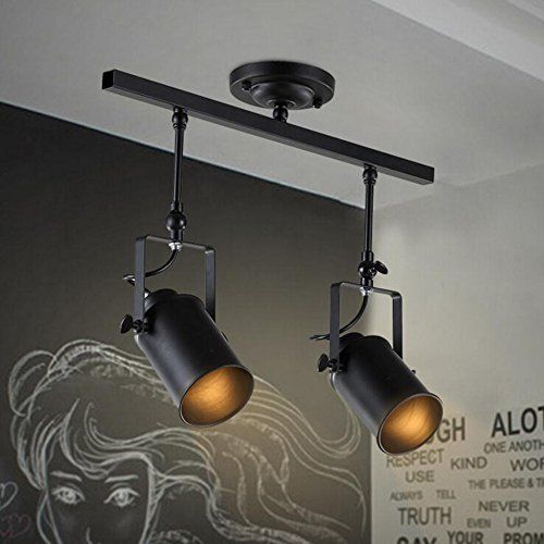 Спот Геотон Арт-2 2x60 Вт E27 чорний 48839 