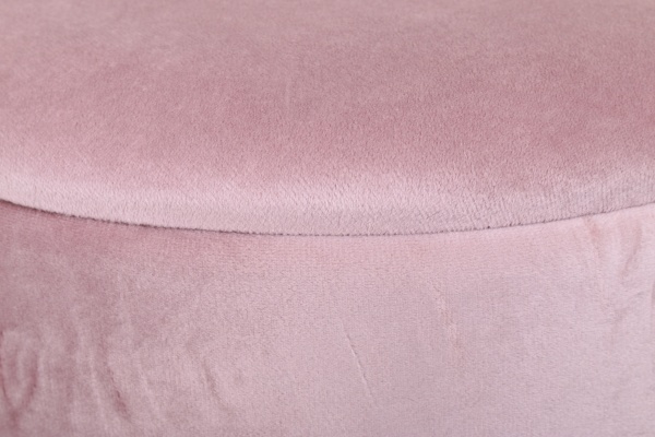 Пуф Мурсия с нишей для хранения 350х460 мм розовый 