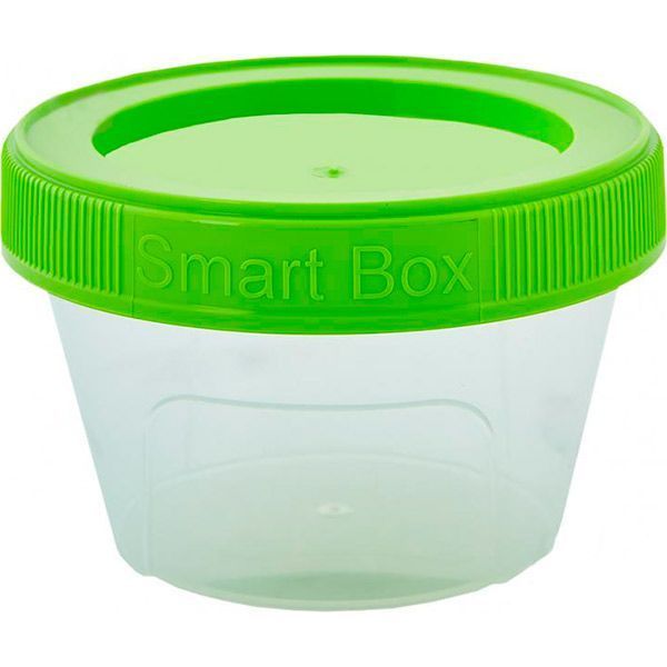 Контейнер пластиковая Алеана 124083 «Smart Box» 0,2 л оливковый