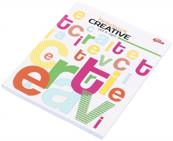 Зошит шкільний з глітером 96 аркушів у клітинку в асортименті Мрії збуваються