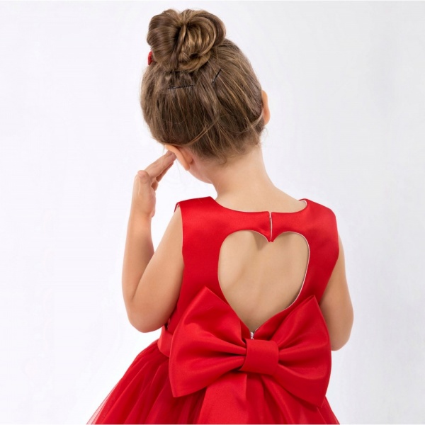 Платье Maya-MI Сердце на спинке 0105-0030-24 р.116 красный 