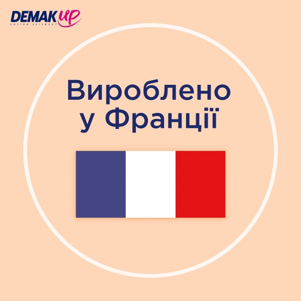 Ватні диски DEMAKUP Cotton Sensitive Round 64 шт. (м'яка)