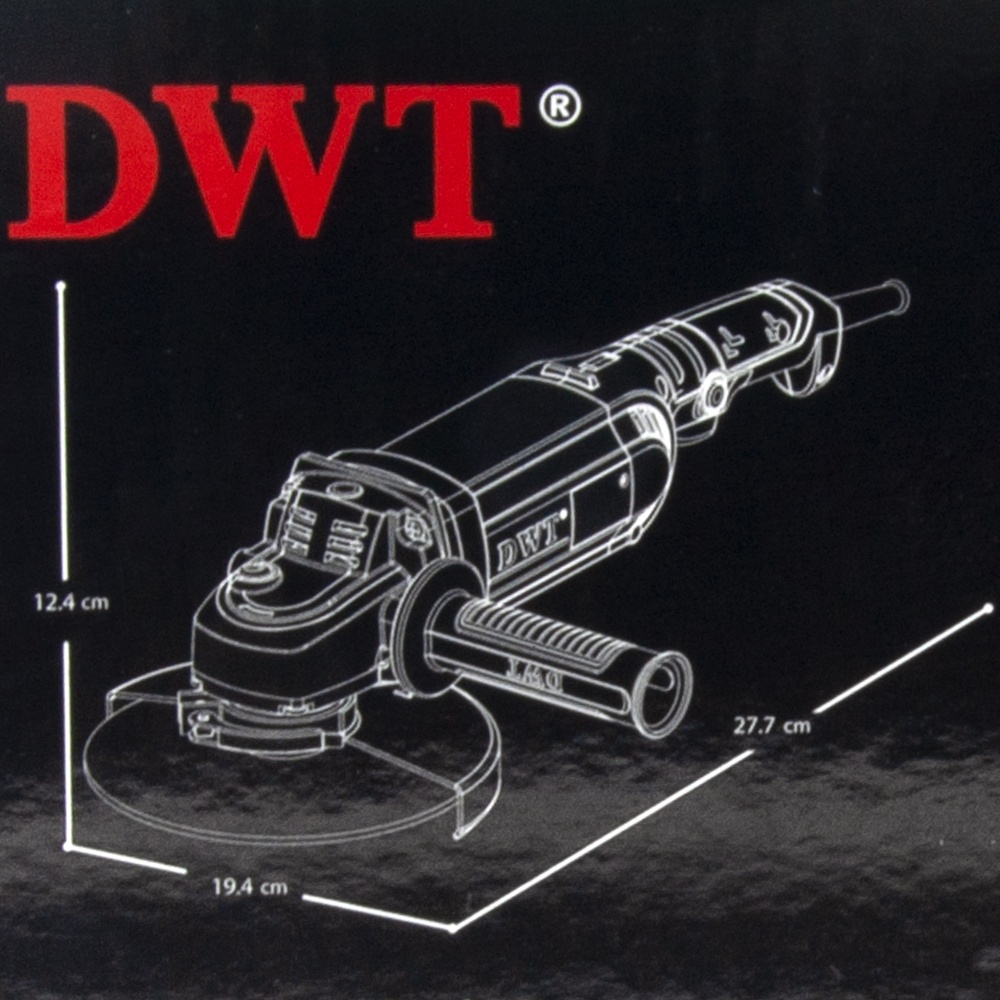 Болгарка (кутова шліфмашина) DWT WSP13-180 TQ