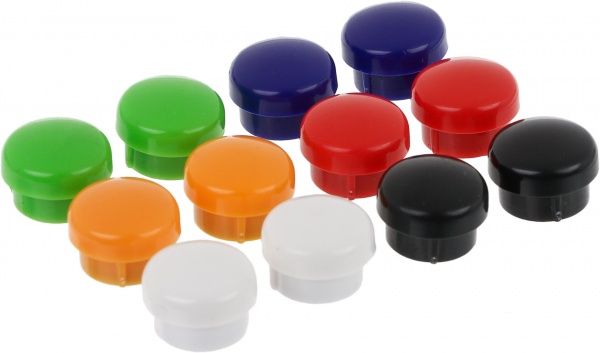 Набір магнітів 12 шт. діаметр 15 мм 7823 Deli