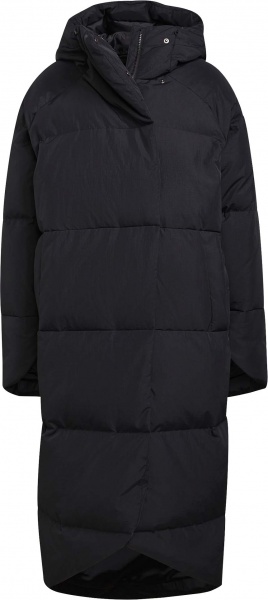 Пальто Adidas W BIG BAFFLE C GT6539 р.S черный