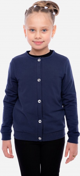 Кардиган для девочки Vidoli G-22946W р.122 синий 