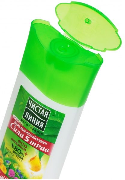 Бальзам-ополіскувач Чистая Линия Сила 5-ти трав 230 мл