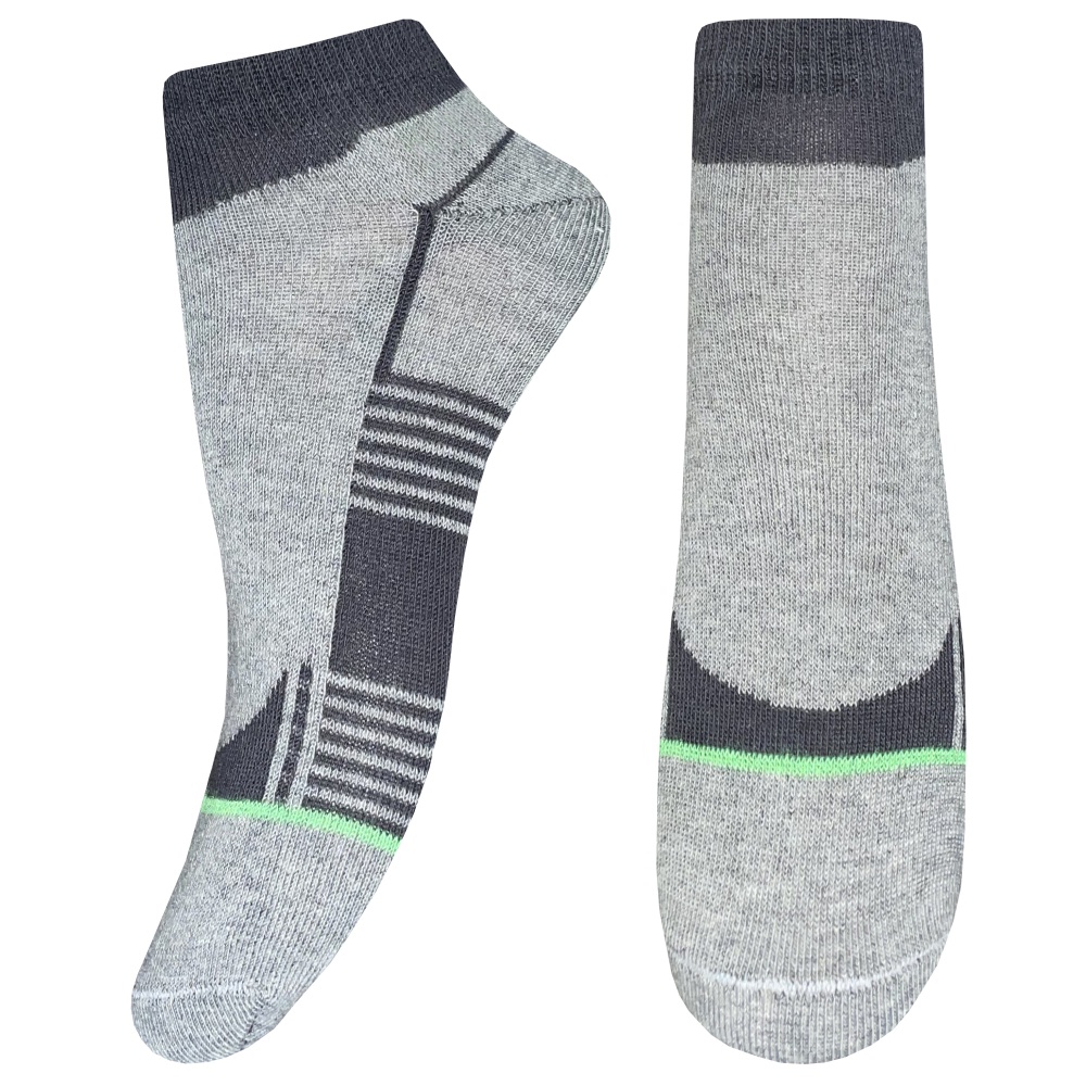 Шкарпетки дитячі унісекс Легка хода 9399 р. 18–20 срібний меланж