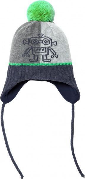 Шапка ESLI р.50-52 серо-зеленый 18С-245СП 