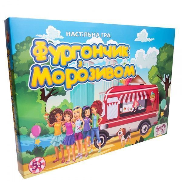 Гра настільна Strateg Фургончик с мороженым 30216
