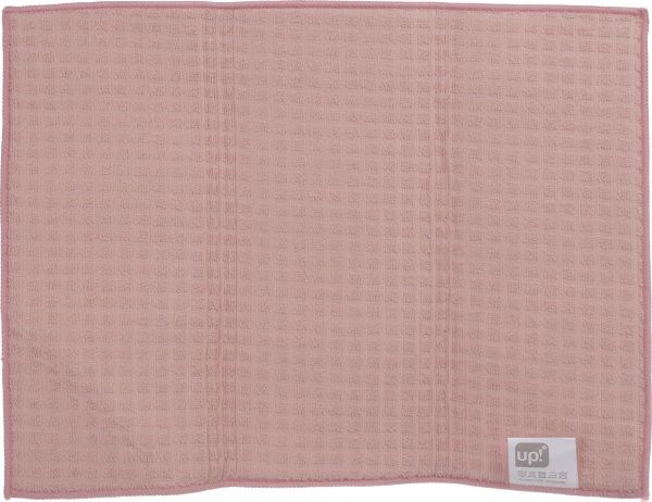 Коврик для сушки посуды 38х50 см двусторонний розовый UP! (Underprice)