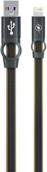 Кабель Gelius Pro Flexible 2 GP-UC07i Apple Lightning (2099900786303) 1 м чорний 
