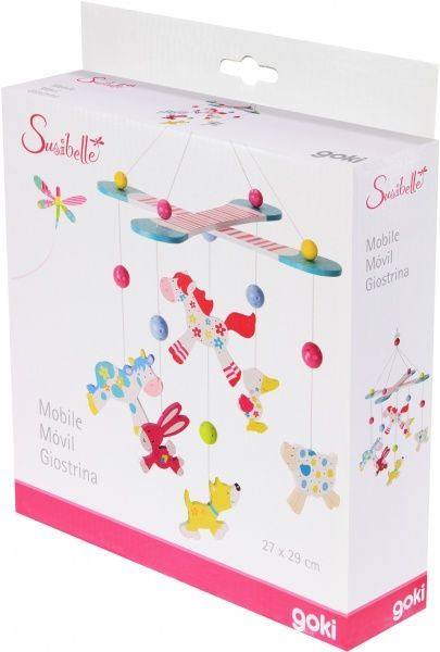 Мобіль goki дерев'яний Звірятка 52906