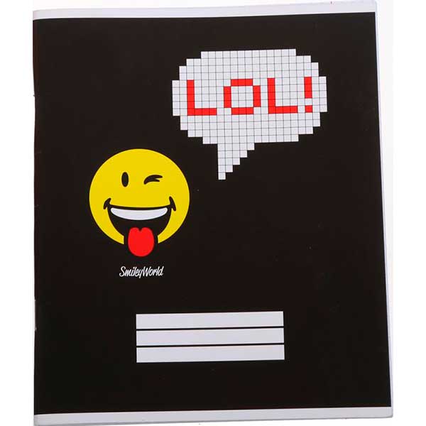 Зошит шкільний 48 аркушів у клітинку 3 Smiley