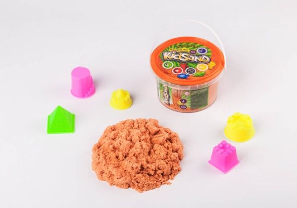 Кинетический песок Danko Toys KidSand 500 г (24) KS-01-02