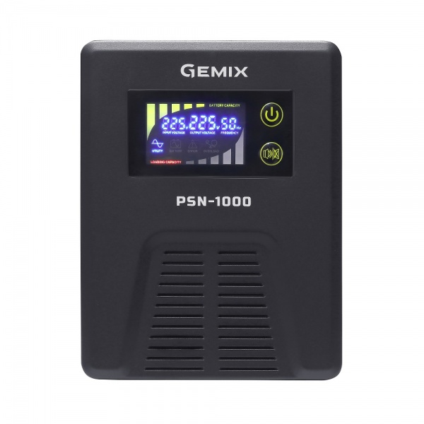 Джерело безперебійного живлення (ДБЖ) Gemix PSN-1000 PSN1000VA
