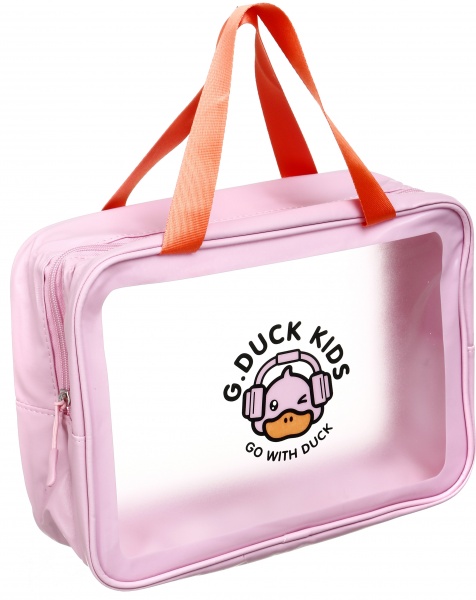 Косметичка Duck Pink 30х10х21 см розовый RH2211p