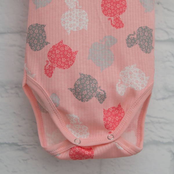 Боди детское для девочки Blanka Кися р.68 розовый 110238 