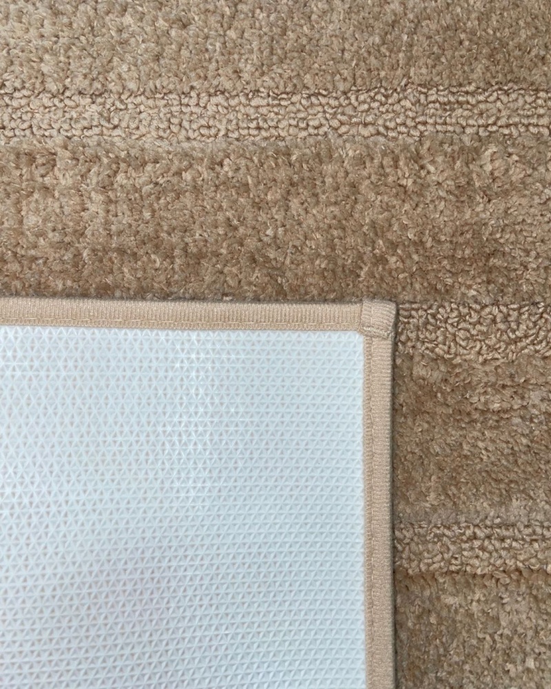 Коврик для пола плюшевый Harmony beige