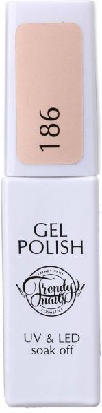 Гель-лак для нігтів Trendy nails Класична палітра №186 8 мл 