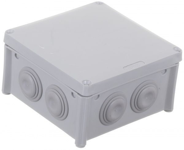 Коробка распределительная с крышкой HausMark пластик IB006