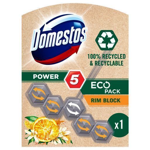 Туалетный блок Domestos Power 5. Цветы мандарина 68375110 