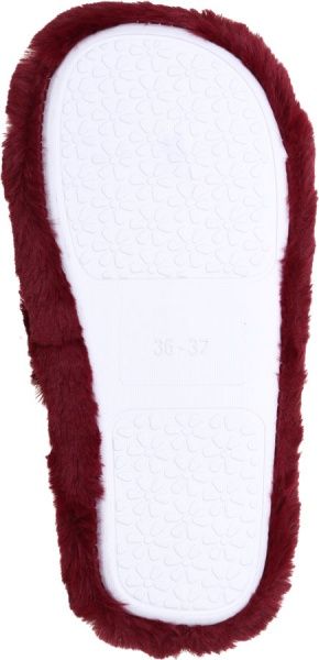 Тапки домашние La Nuit Home Жемчужины р. 40 винный 