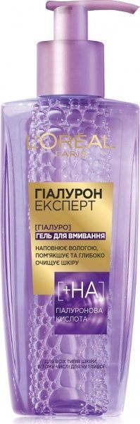 Гель-пена L'Oreal Paris Гиалурон эксперт 200 мл