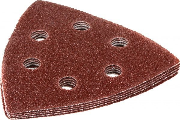 Наждачная бумага дельташлифовальная на липучке Hardy 1034-381106 5 шт.