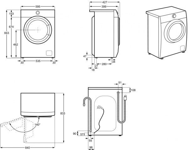 Стиральная машина Electrolux EW6S2R26SI