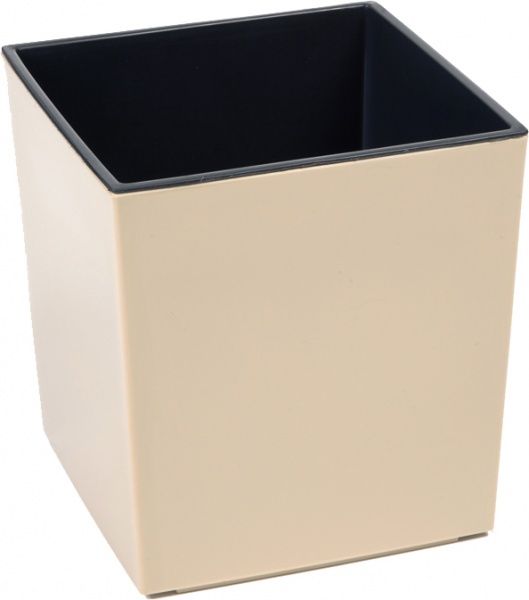 Горщик Lamela Юка 400 квадратний капучино 