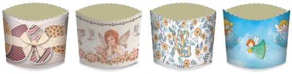 Набір форм для паски 4 шт. d 90 мм