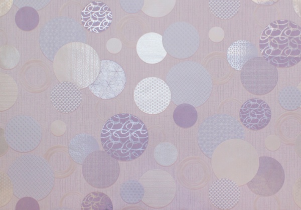 Обои виниловые на флизелиновой основе Vinil Круги декор ДХС 1471/2 1,06x10,05 м 