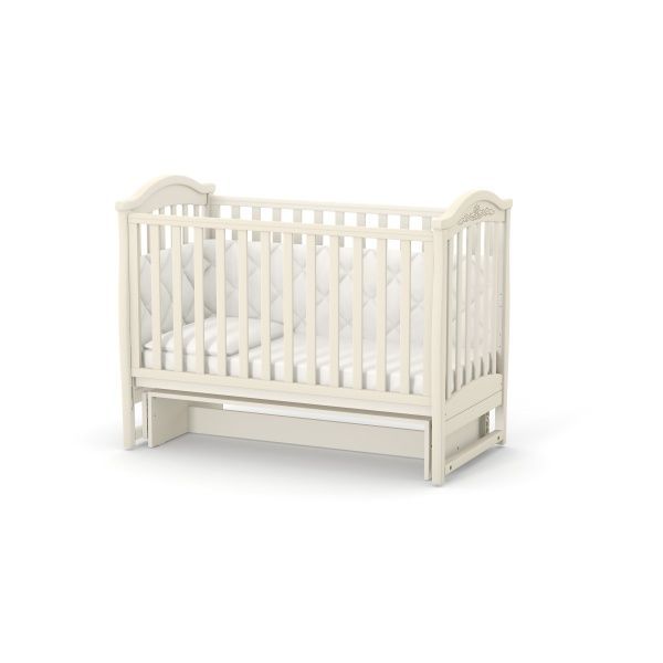 Ліжечко дитяче Veres ЛД3 слонова кістка 03.3.1.1.04