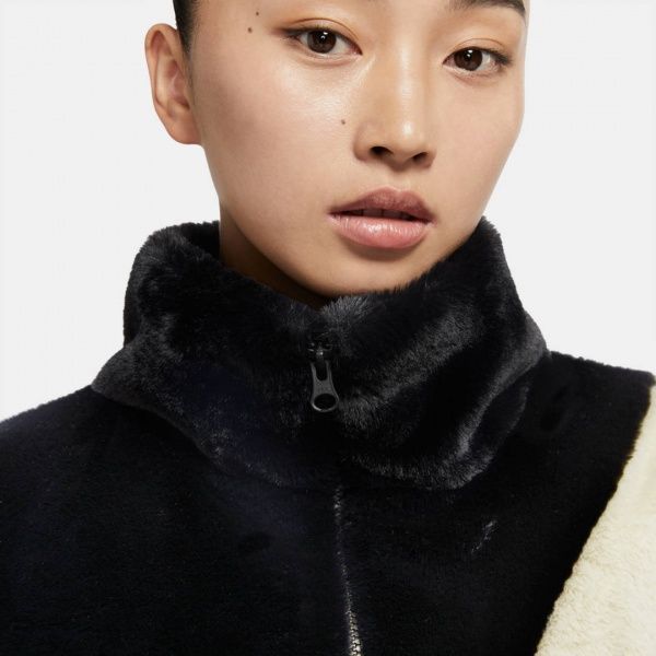 Куртка Nike W NSW JKT FAUX FUR CU6558-010 L чорний