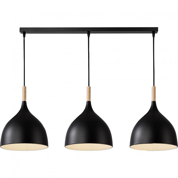 Підвіс Hopfen LOFT TN 3 PD 3x40 Вт E27 чорний 
