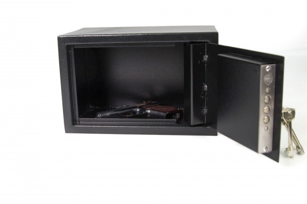 Сейф меблевий Metalzavod СМ-200 чорний 