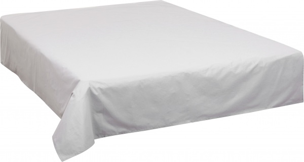 Простынь Meadow 220x240 см серый Luna 