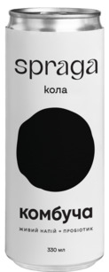 Комбуча Spraga Кола ж/б 0,33 л 