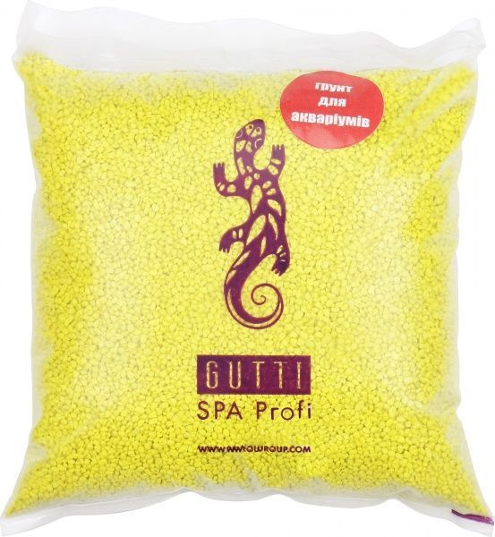 Ґрунт для акваріума Gutti Песок кварцевый 4,5 кг жовтий