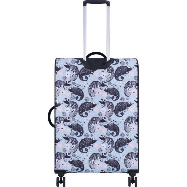 Чемодан Bagland Леон 90 л голубой 656 (0037966274) 