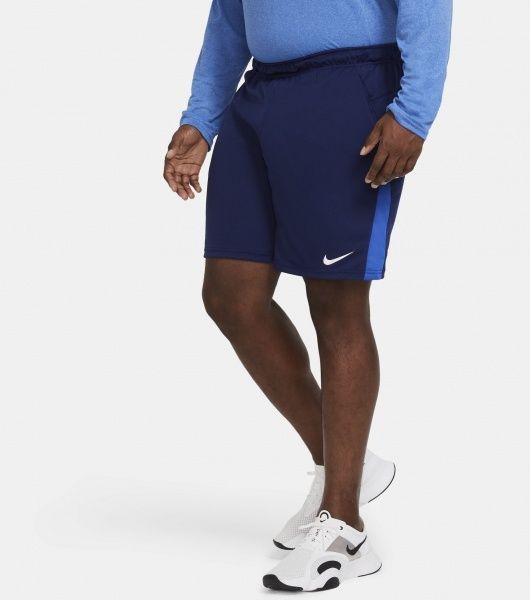 Шорти Nike M NK DF KNIT SHORT TRAIN CJ2007-492 р. L синій