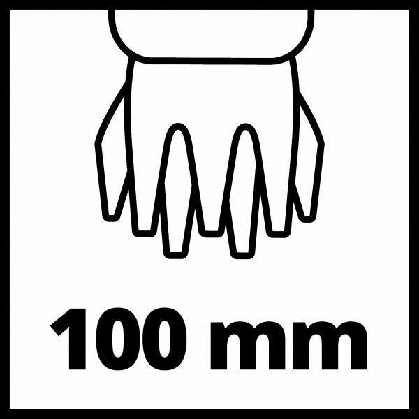 Ножиці для трави і живоплоту Einhell GE-CG 18/100 Li - Solo (3410313)